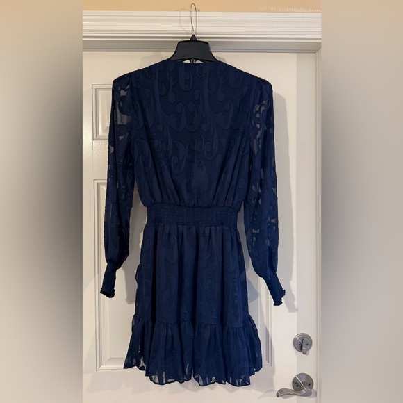 Lilly Pulitzer Navy Long Sleeve Dress - Picture 2 of 7